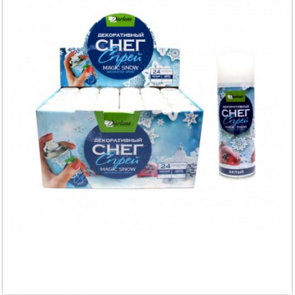 Снег искуственный, белый, 250мл.