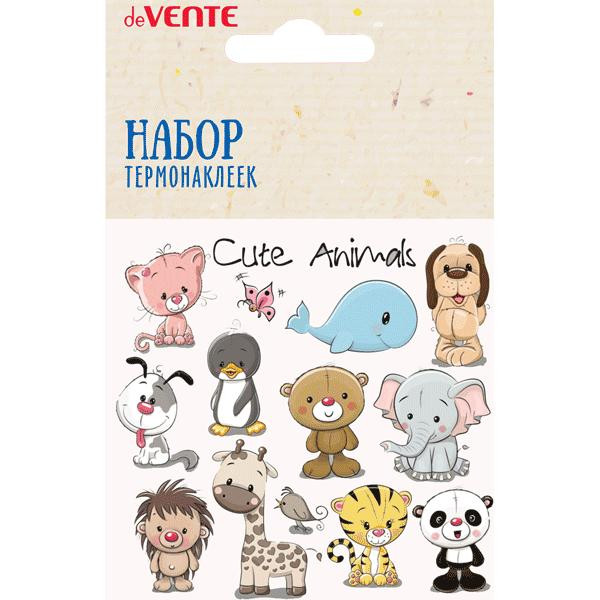 Набор наклеек для творчества DeVente Cute animals 22*21см