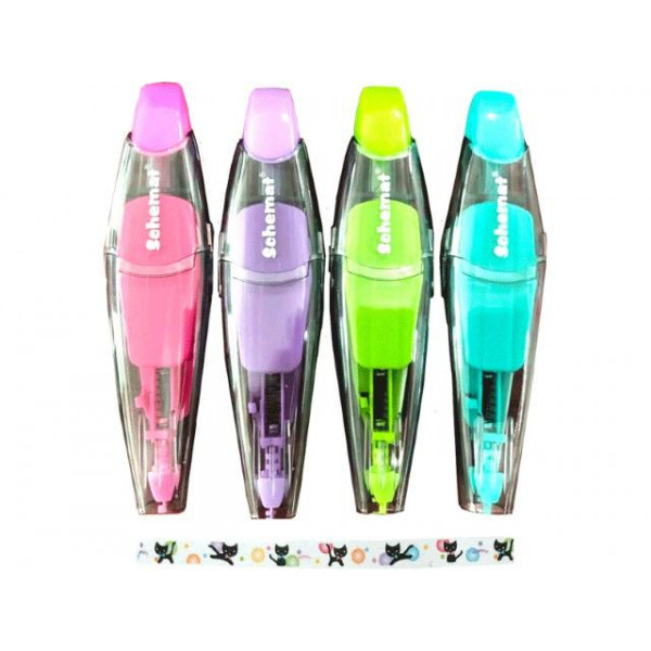 Лента декоративная "deVENTE" Kittens 0,5мм.*3м, в пластиковом диспенсере