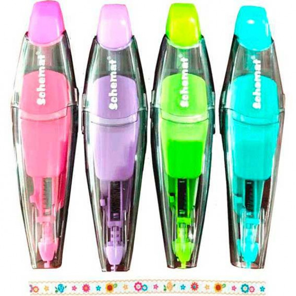 Лента декоративная "deVENTE" Flower 0,5мм.*3м, в пластиковом диспенсере