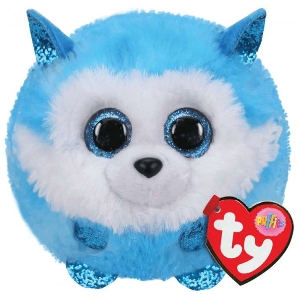 Мягкая игрушка-пуф Принц хаски 10 см