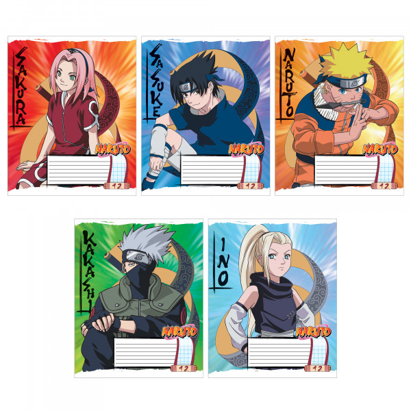 Тетрадь 12 л. кл. Naruto