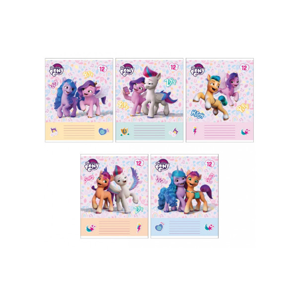 Тетрадь 12 л. лин. My Little Pony