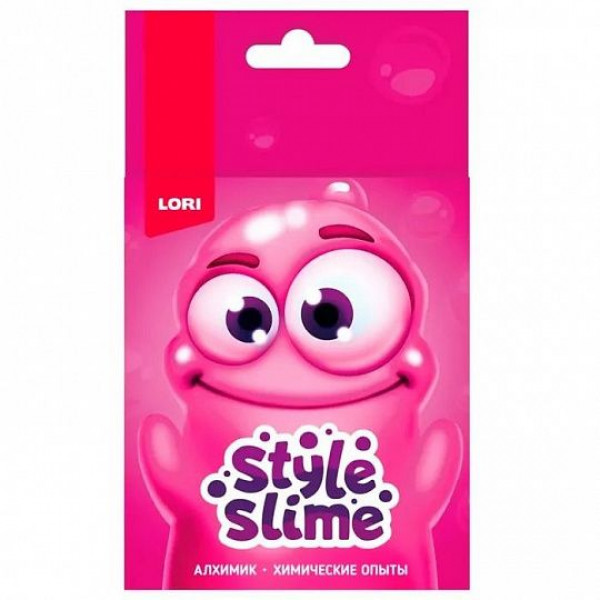 Опыты химические  Style slime  Розовый