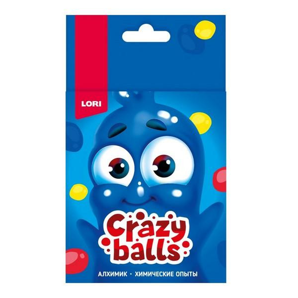 Опыты химические Grazy Balls Желтый, синий и красный.