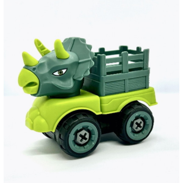 Машинка-конструктор с отверткой Динозавр