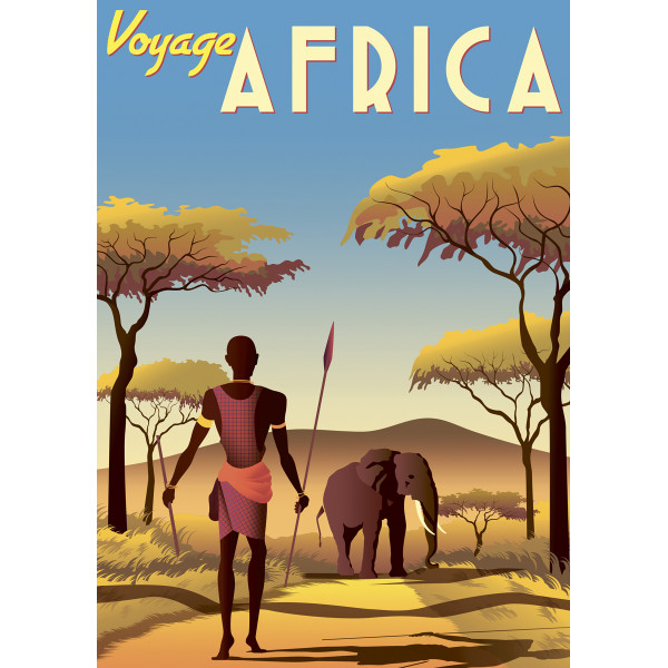 Пазл 500 Путешествие. Африка