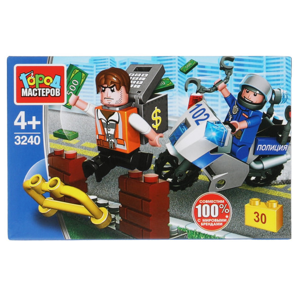 Конструктор Погоня за воришкой, 30дет