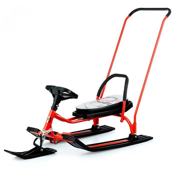 Снегокат Snowkat Go Go Лоло с П-образным толкателем