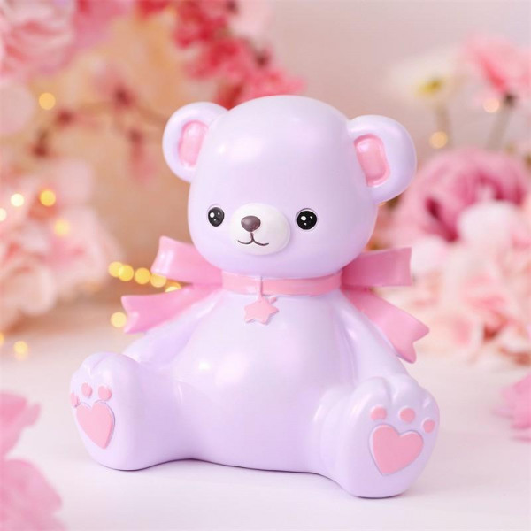 Копилка " Teddy bear" purple