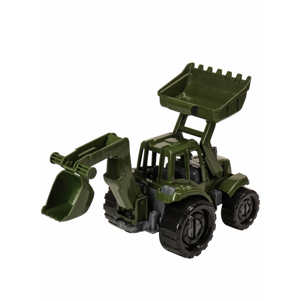 Трактор"Иван" Экскаватор-бульдозер Военный