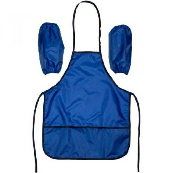 Накидка с нарукавниками "deVENTE" 45x54 см водоот. ткань, темно-синяя