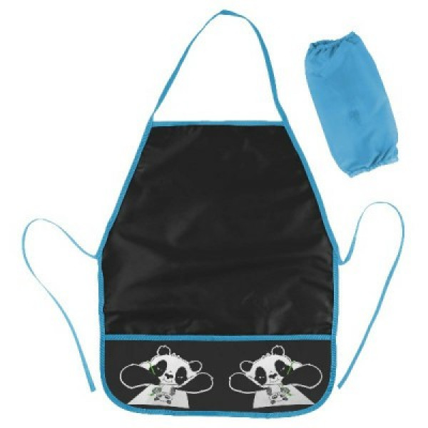 Накидка+нарукавники для труда Панда 50*60 см