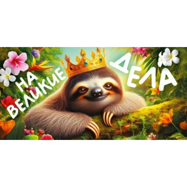 Конверт для денег "На великие дела!"