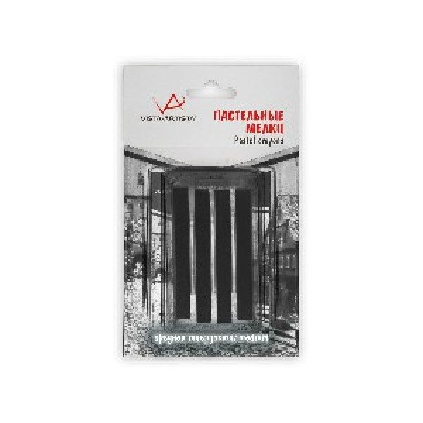 Пастельные мелки VISTA-ARTISTA черный