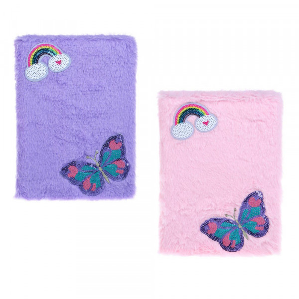 Блокнот А7 Mikirei "Полет бабочки" 80л. на спирали