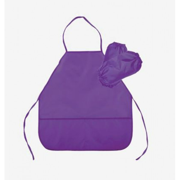 Накидка с нарукавниками "deVENTE" 45x54 см водоот. ткань, 3 кармана, с нарукавниками, фиолетовый