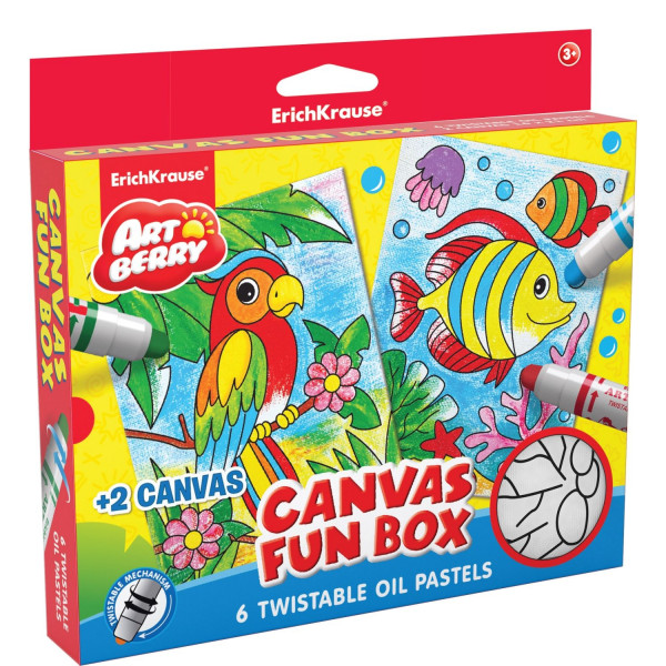 Р Набор для творчества Canvas Fun box Artberry