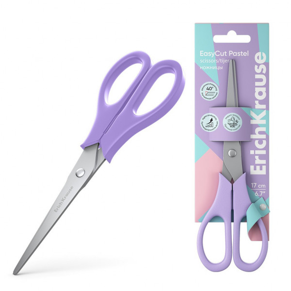 Ножницы 17см EasyCut Pastel