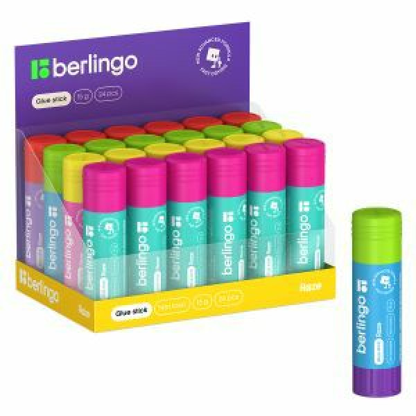 Клей-карандаш 15гр. "Berlingo Raze" ПВП