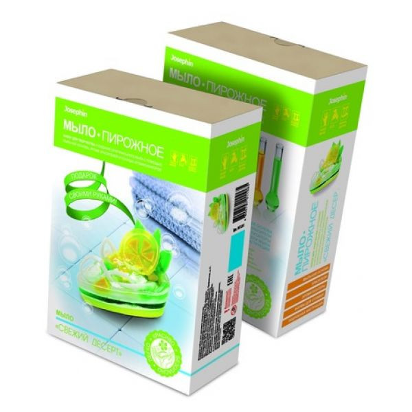 Мыло - пирожное Свежий десерт