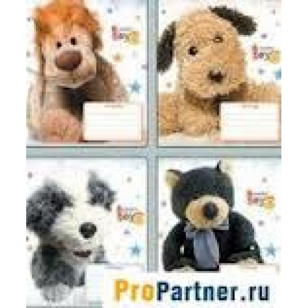 Тетрадь 12л. лин. "Lovely Toys"