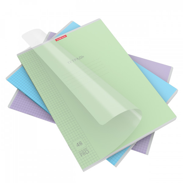 Тетрадь 48л А4 CoverPro с пластик. обл.