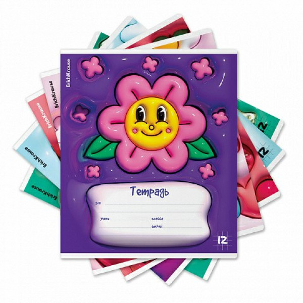 Тетрадь 12л. лин. EK Bouncy