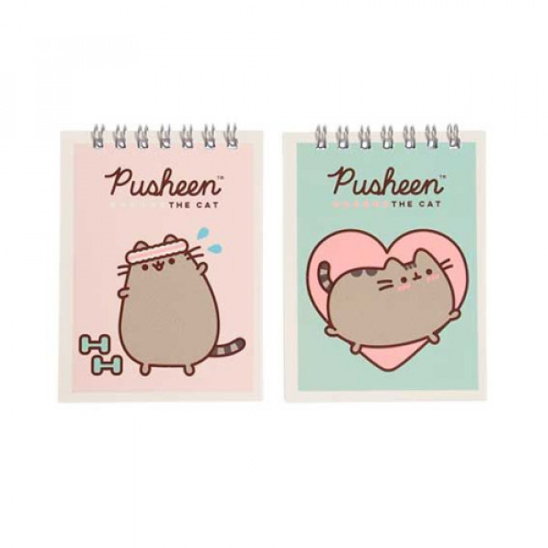 Блокнот 40л. А7 Pusheen