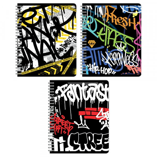 Тетрадь 60л кл. (165*194) "Граффити Грин"