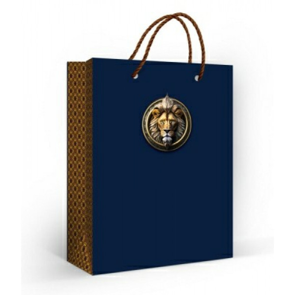 Пакет подарочный (MS) "Бронзовый лев"