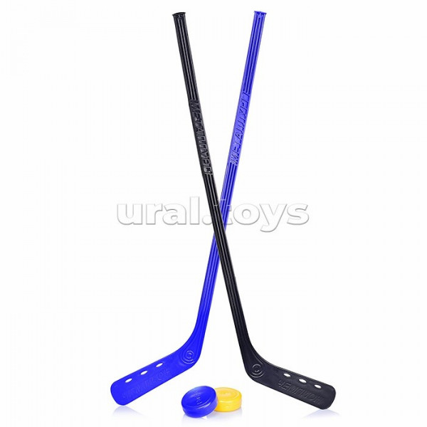 Клюшка 2 шт+2 шайбы