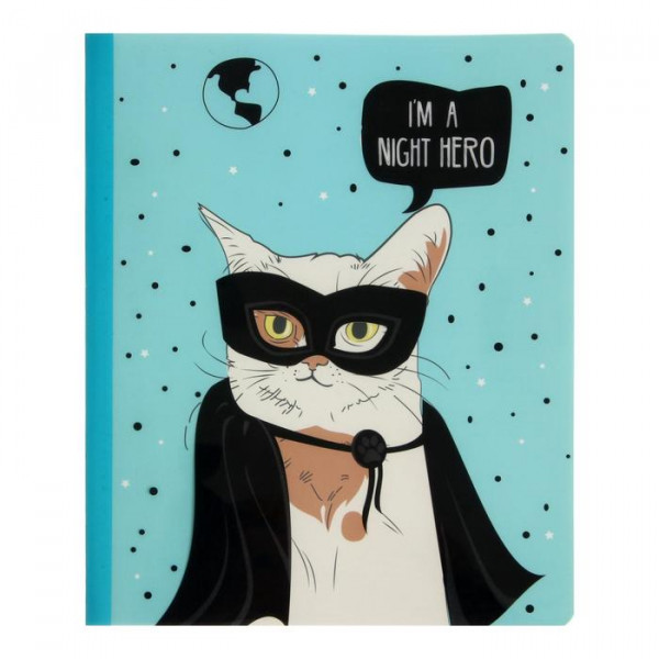 Записная книжка 40л. А5, Кот