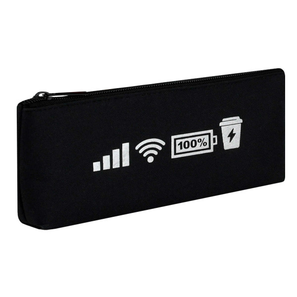 Пенал школьный Символы 19*9*2 (без наполнения)