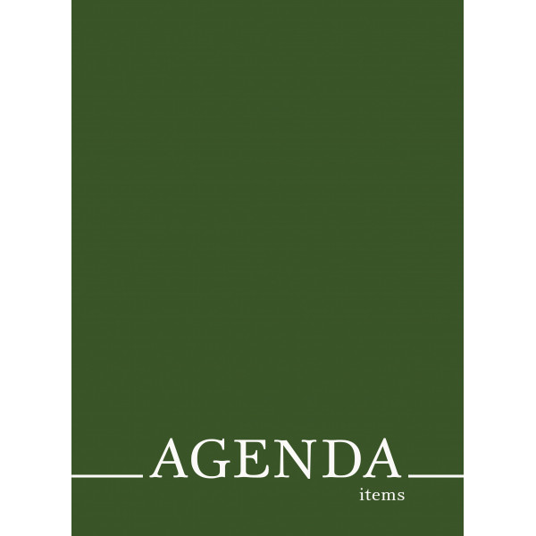 Книга д/записей А4 120л. Agenda.Green