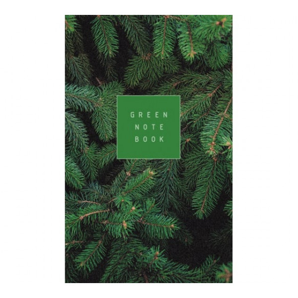 Блокнот А5 40л.кл. Green склейка
