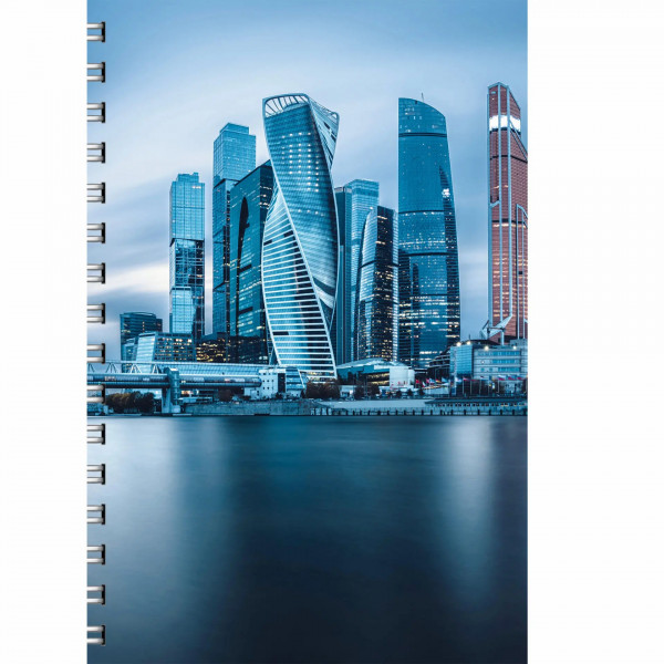 Тетрадь 80л. А4 Москва, спираль лин