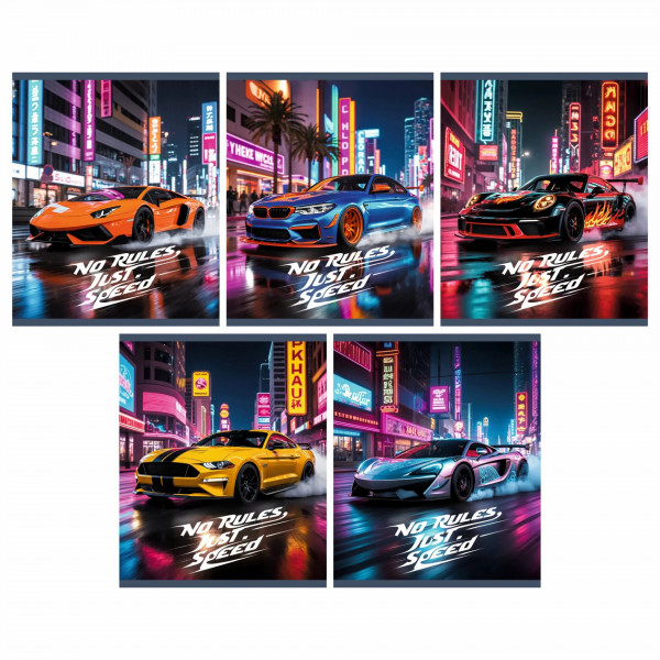 Тетрадь 48л. кл. No Rules скрепка