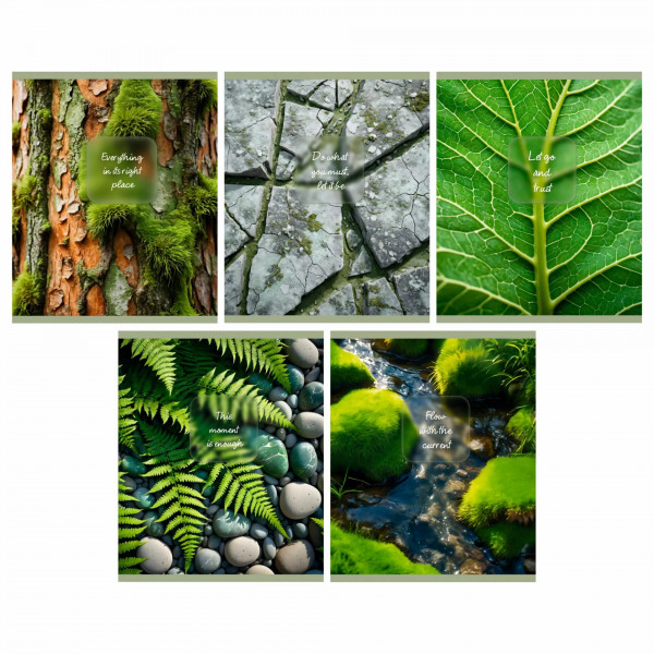 Тетрадь 80л. кл. Wild & Free скрепка