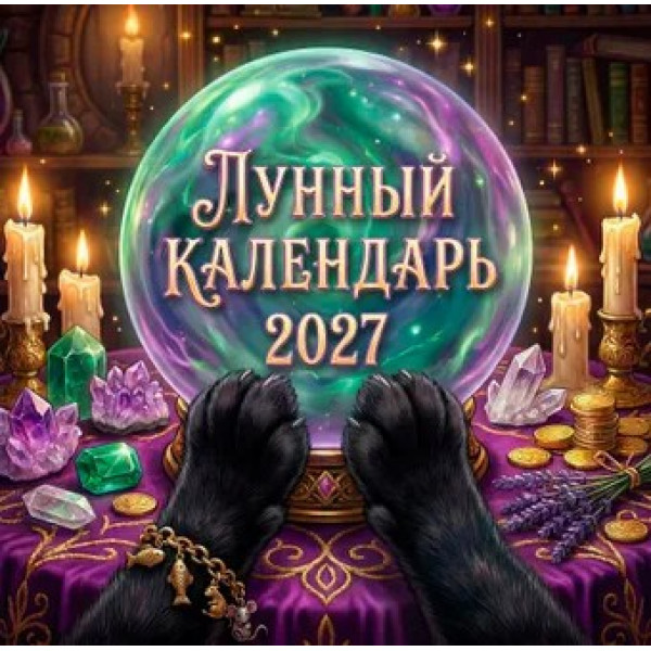Календарь 2027г. настенный перекидной. Лунный календарь 12л