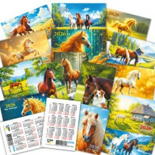 Календарь карманный 2026 Символ года