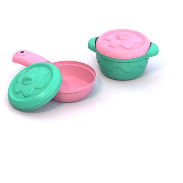 Посуда Шкода Кастрюля + сковорода + 2 крышки