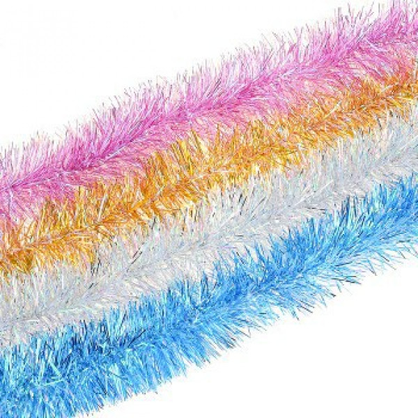 Гирлянда Норка2 перламутровая 70мм*2м