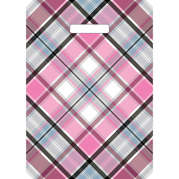 Пакет вырубной Шотландка 29*40/35 мкм