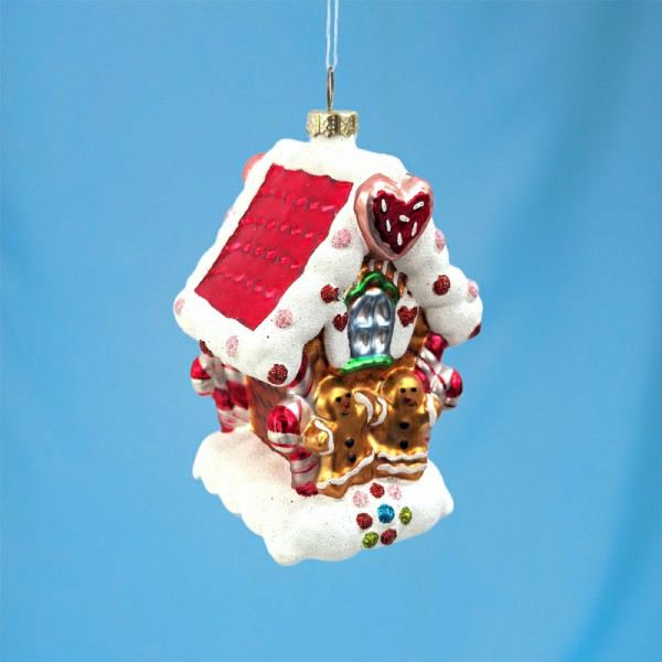 Формовочная игрушка Darlens "Имбирный домик" 7,3*6,8*11,4 см .стекло