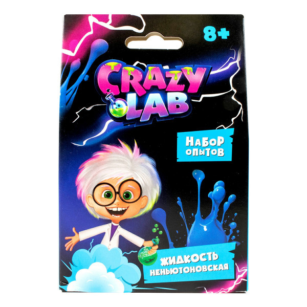 Игрушка научно-познавательный набор "Неньютоновская жидкость" модель Crazy Lab