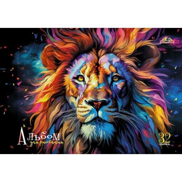 Альбом 32л "Лев" на гребне