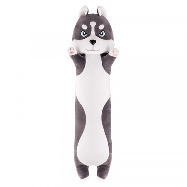 Мягкая игрушка Собака Батон Хаски 110см MAXITOYS