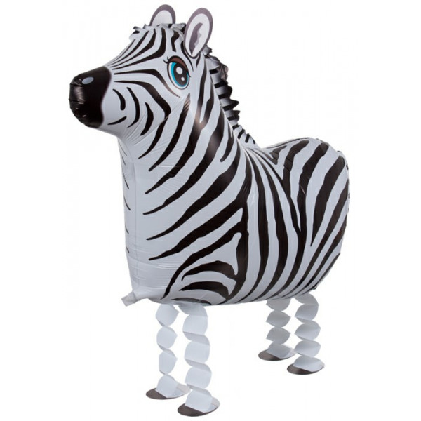 Шар 26"/66 3D Ходячая фигура, Зебра