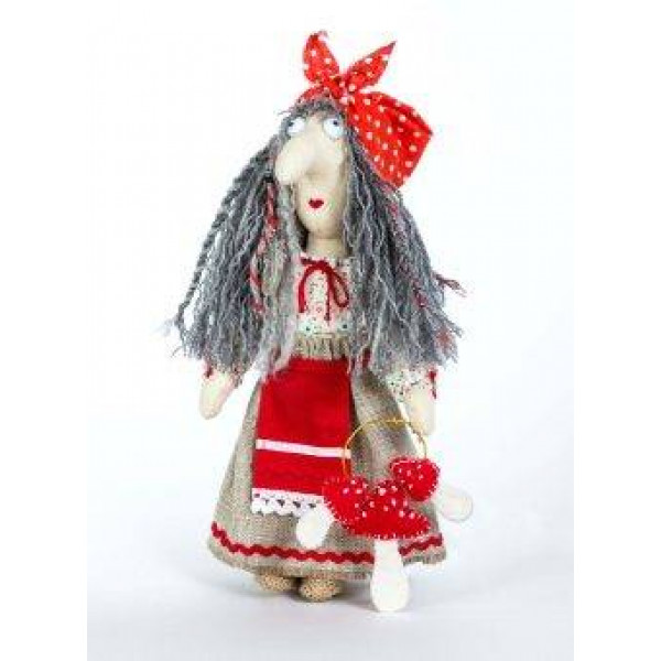 Набор для изготовления текст.игрушки Баба Яга